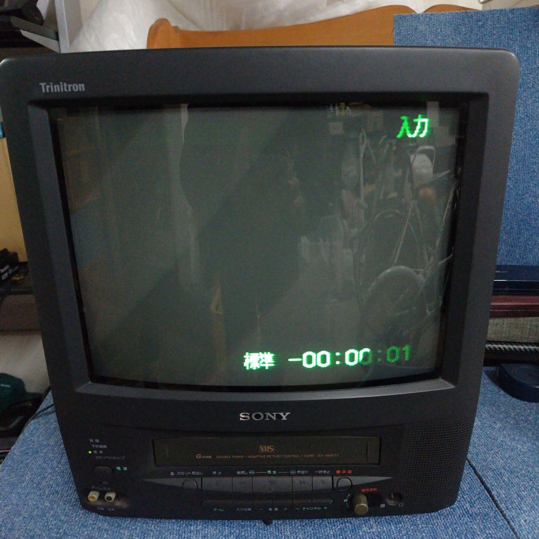 SONY テレビデオ　 Trinitronブラウン管