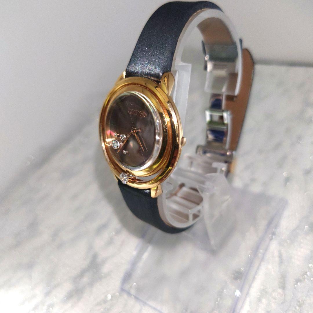 【稼働美品】★希少限定モデル★シチズン　エル　エコドライブ　レディース腕時計