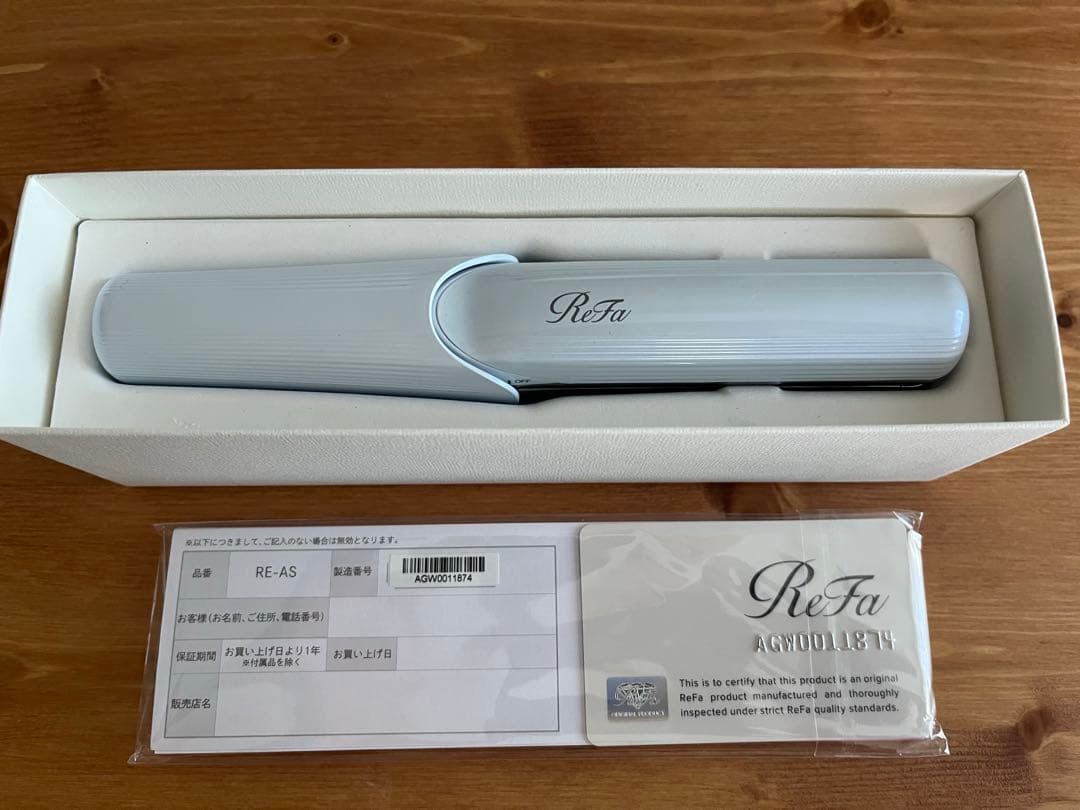 リファ フィンガーアイロン ホワイト