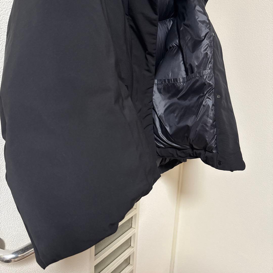 【美品】ユニクロ　+J ハイブリッドダウンジャケット　ブラック　サイズM