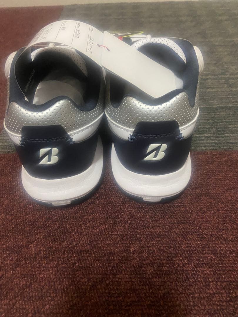 ブリヂストン レディースゴルフシューズ BOAシステム ホワイト/ネイビー