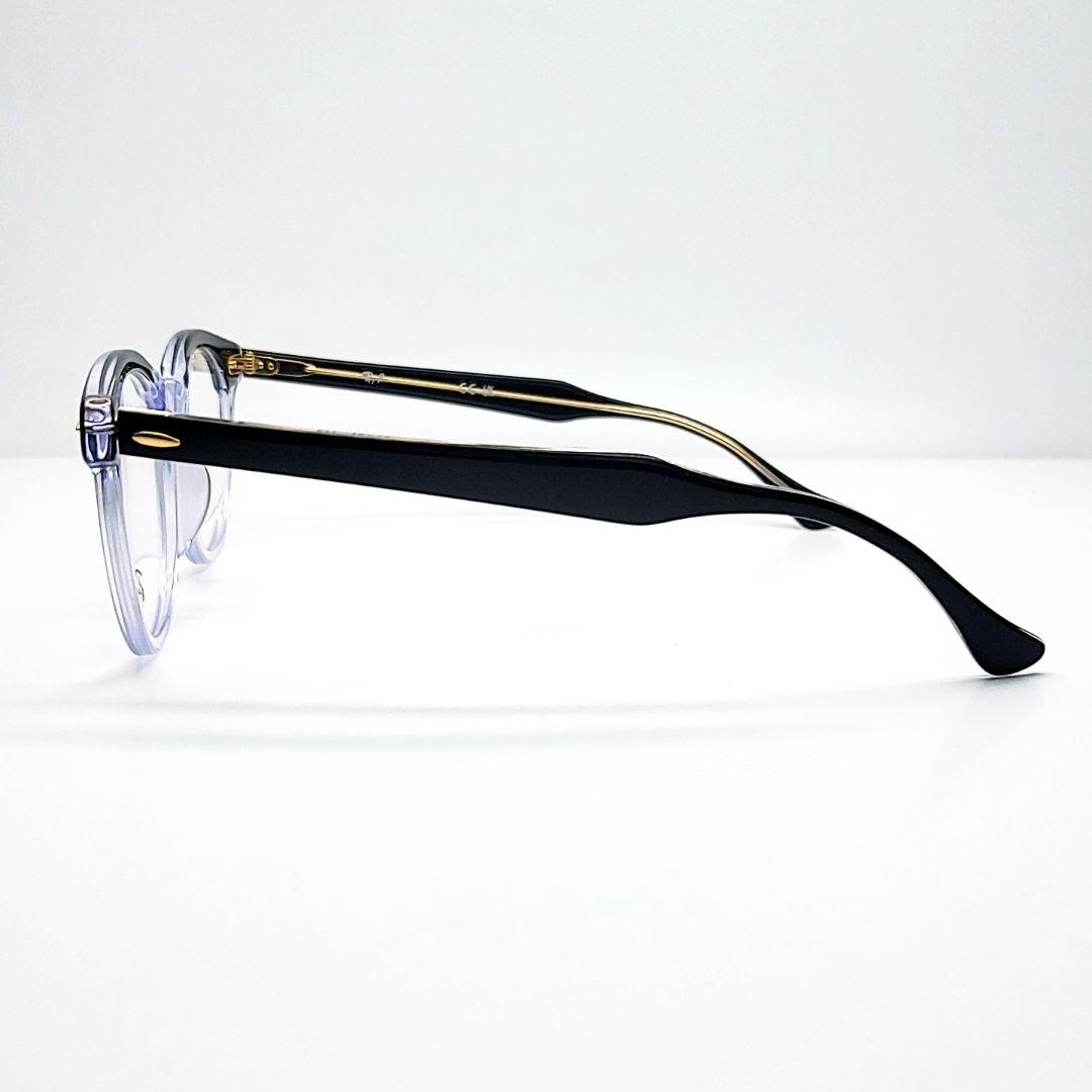 Ray-Ban RB 5598Fクリア/ブラック ラウンドメガネ