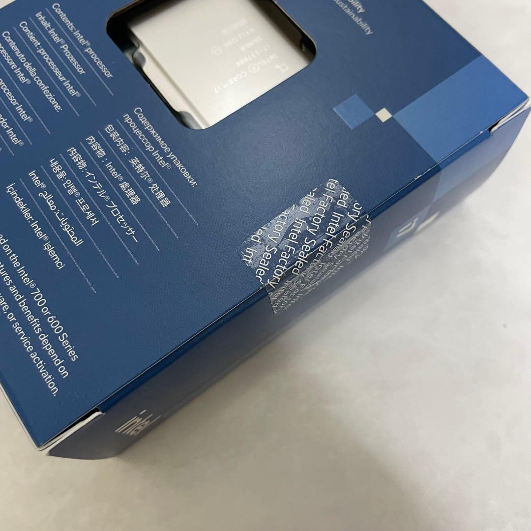 【新品未開封】第13世代 Intel Core i7-13700K BOX