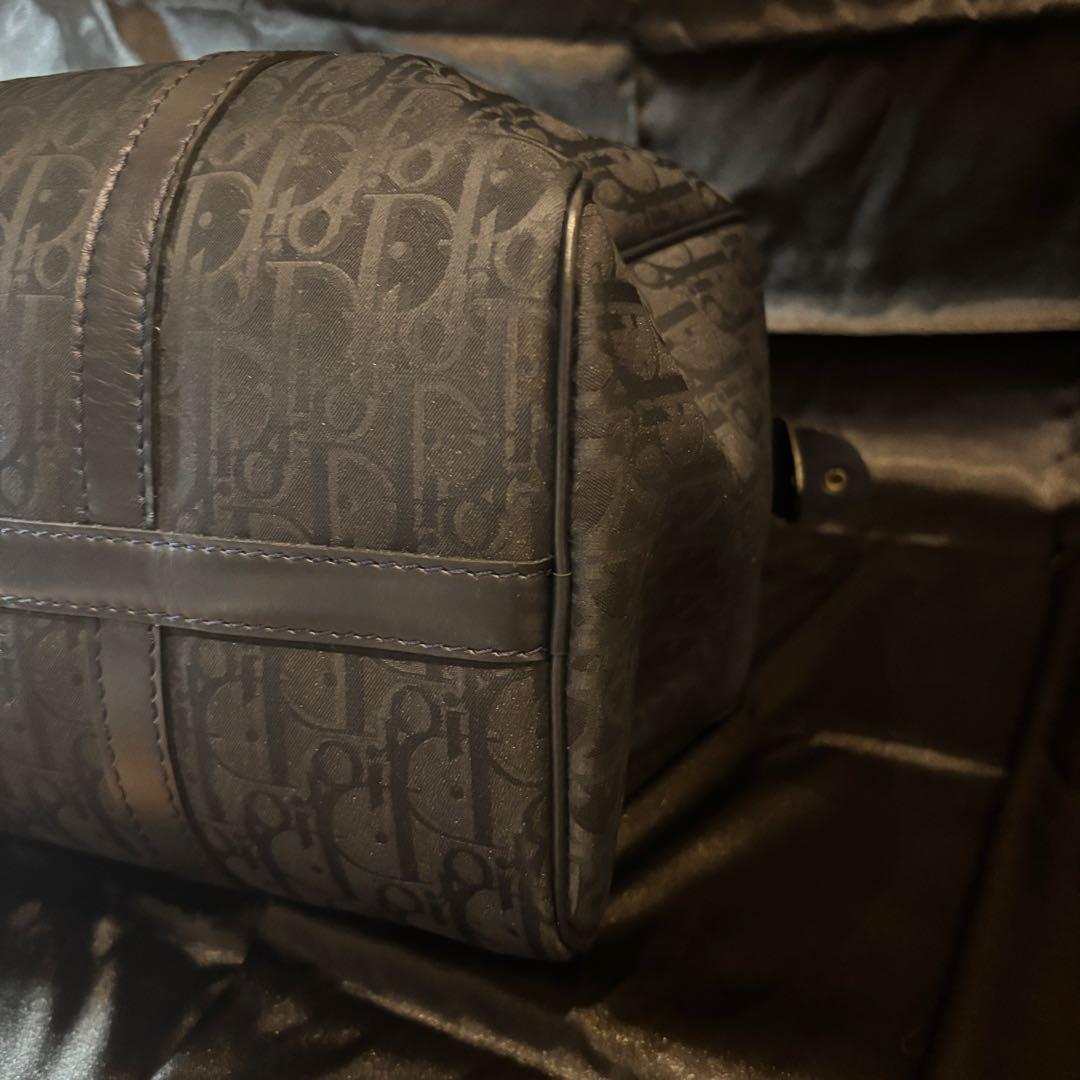 クリスチャンディオール ボストンバッグ ミニボストン トロッター 黒