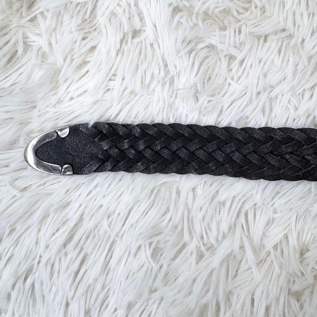 J&M Davidson メッシュベルト 30mm 80/32 レザー ブラック