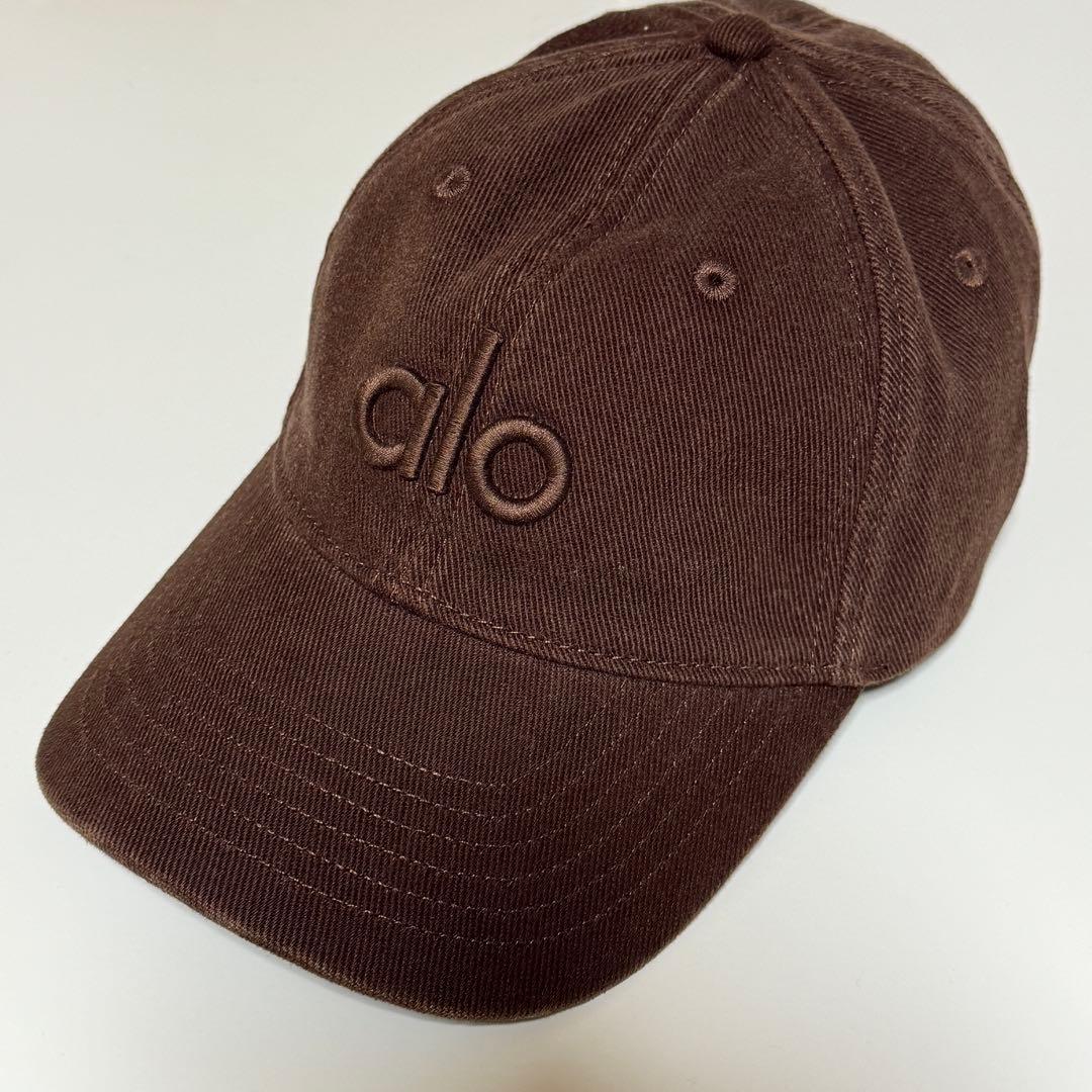 alo ウォッシュド Off-Duty キャップ みゆうちゃん愛用