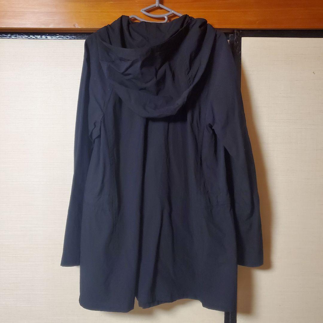 Y's　フーデッドジャケット　サイズ2 ブラック　レーヨン混　ヨウジヤマモト