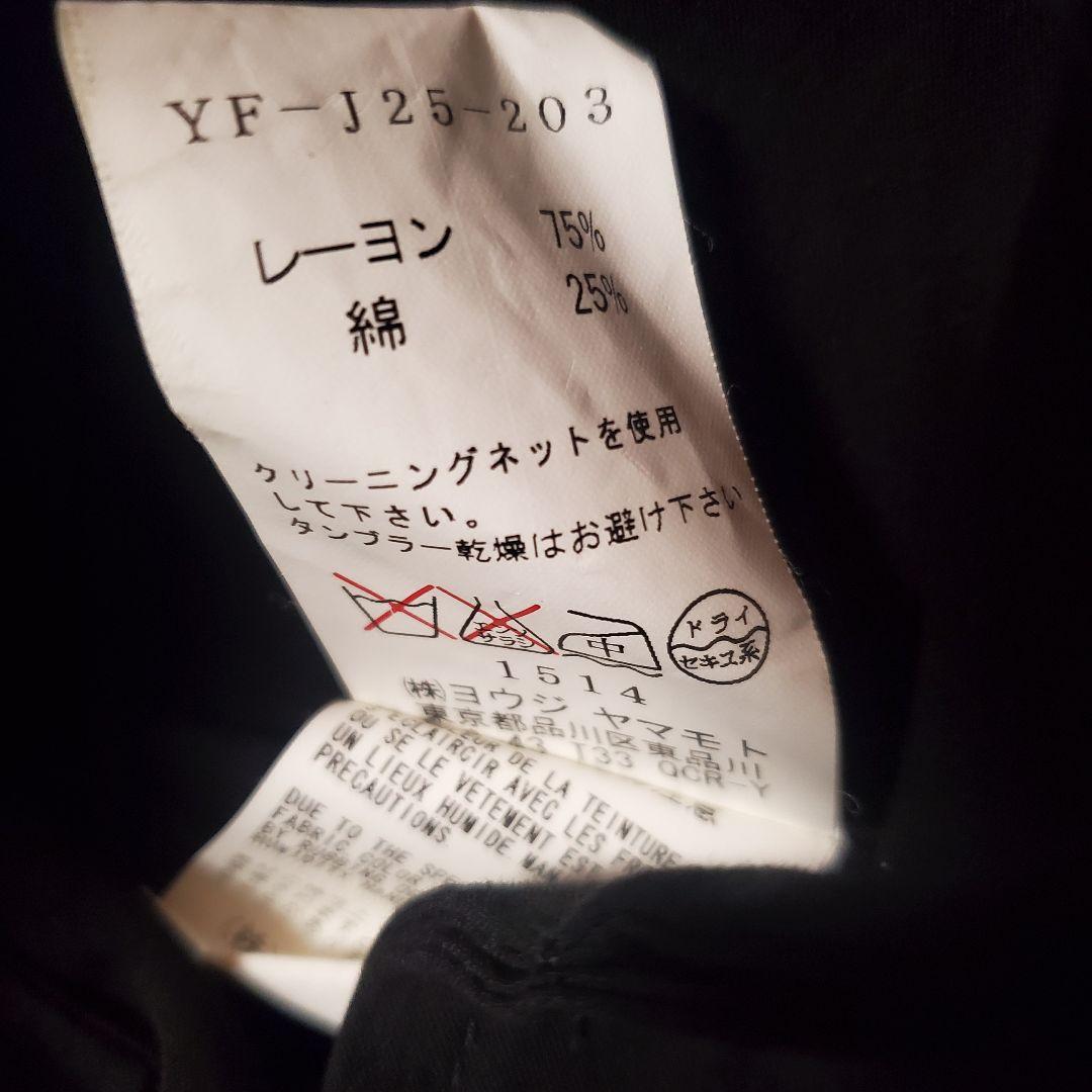 Y's　フーデッドジャケット　サイズ2 ブラック　レーヨン混　ヨウジヤマモト