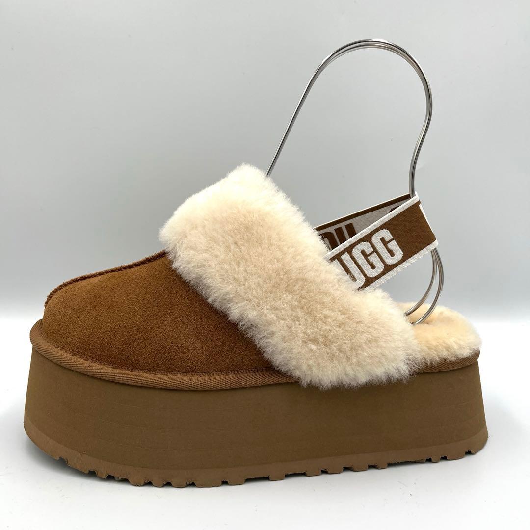 美品　UGG Funkette アグ　ファンケット チェスナット