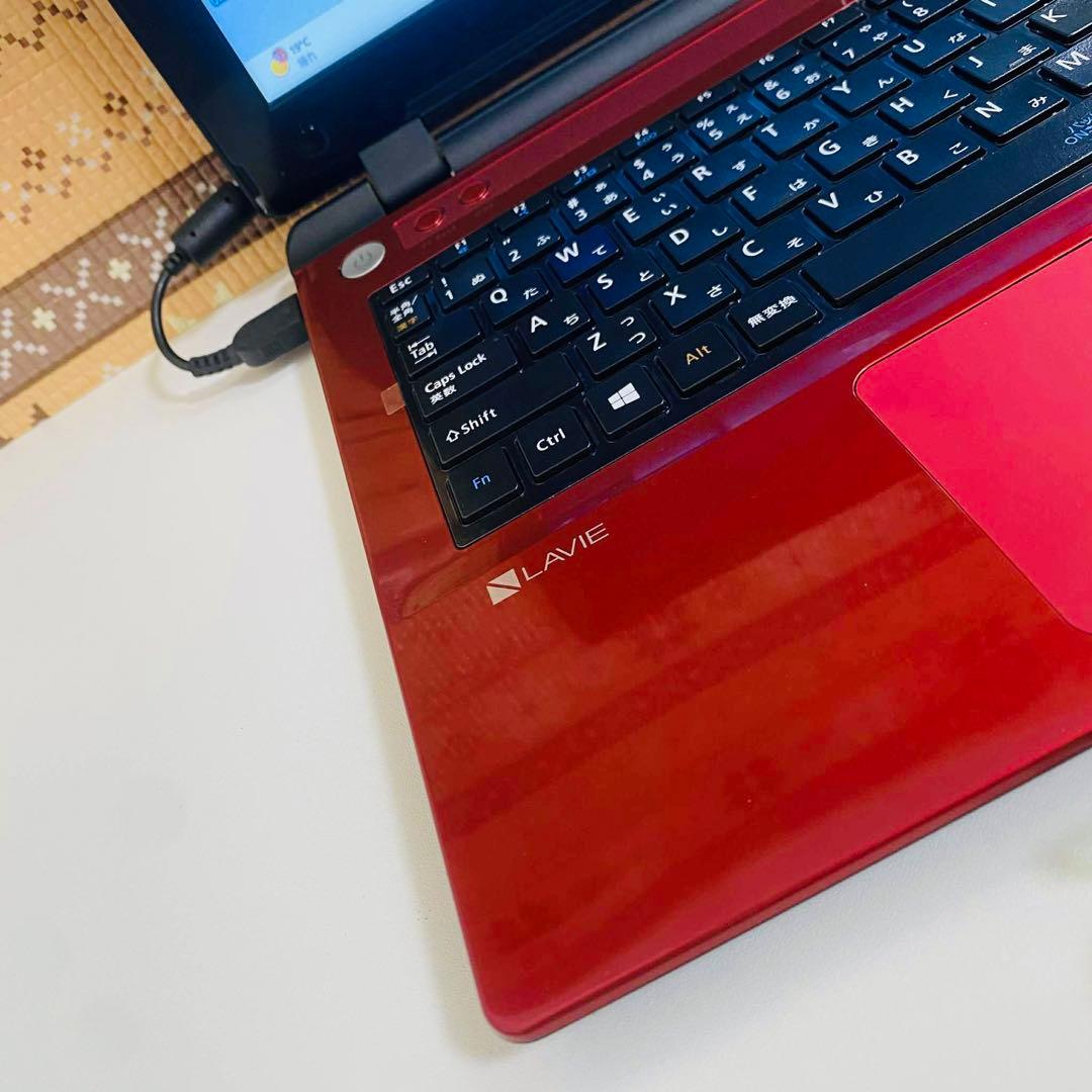 Y886 NECノートパソコンWEBカメラSSD高速Windows11オフィス付