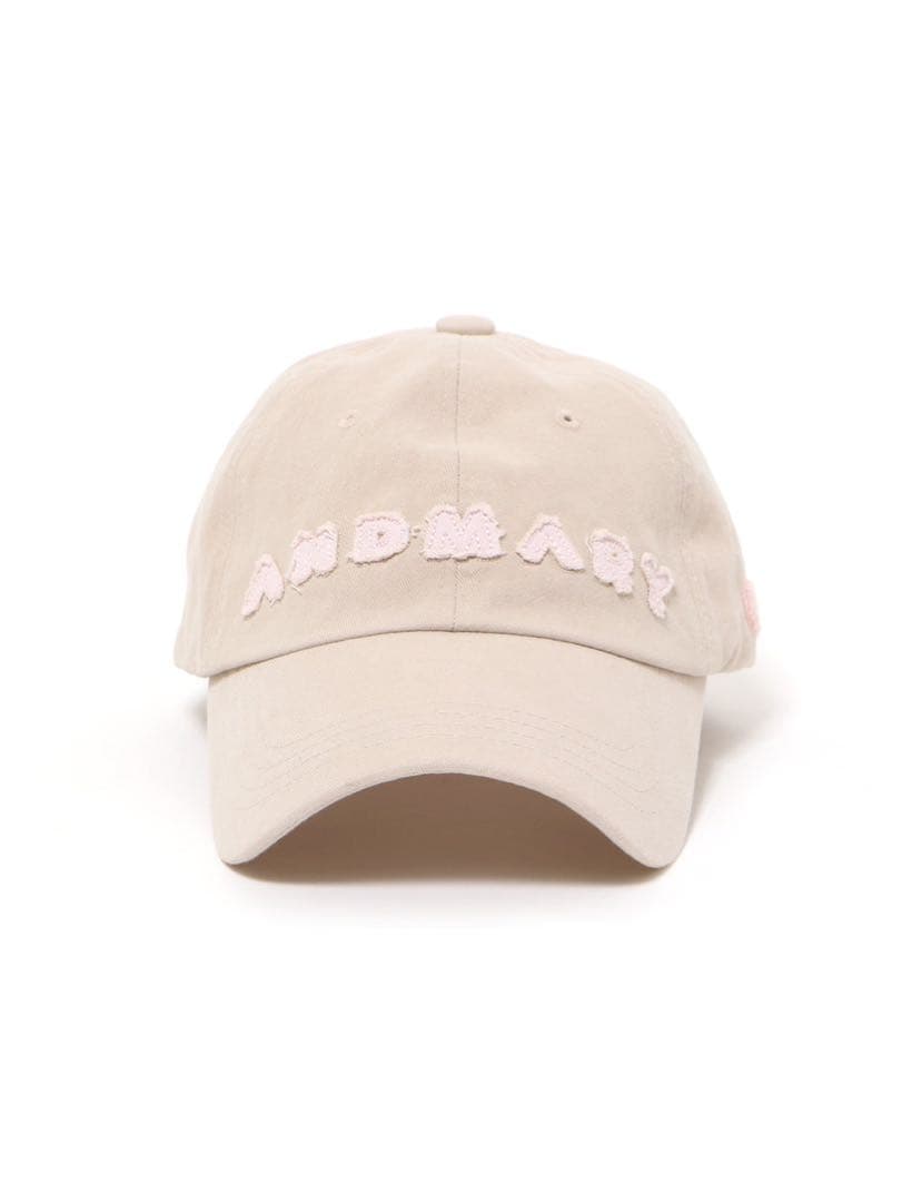 ANDMARY⭐︎ Mary logo cap⭐︎AM1541⭐︎beige