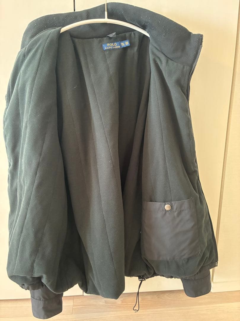 Polo Ralph Lauren ブラック ジャケット　フリース　ブルゾン