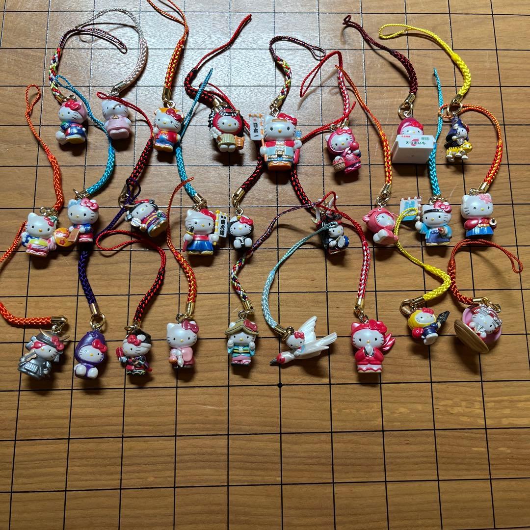 タ*シ様 【レア】ご当地キティちゃん　根付ストラップ　26個セット