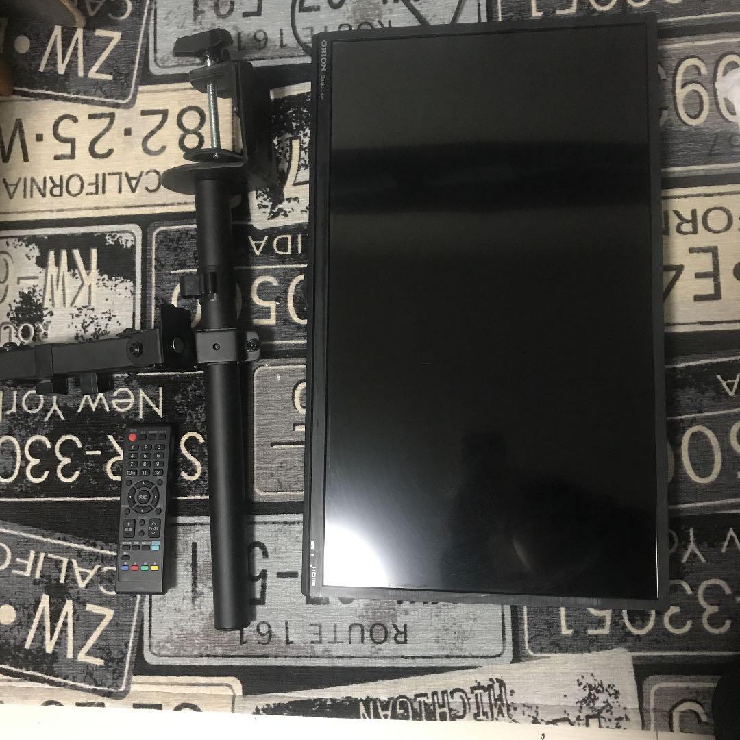 オリオン 24V型PCモニター＆テレビ固定機
