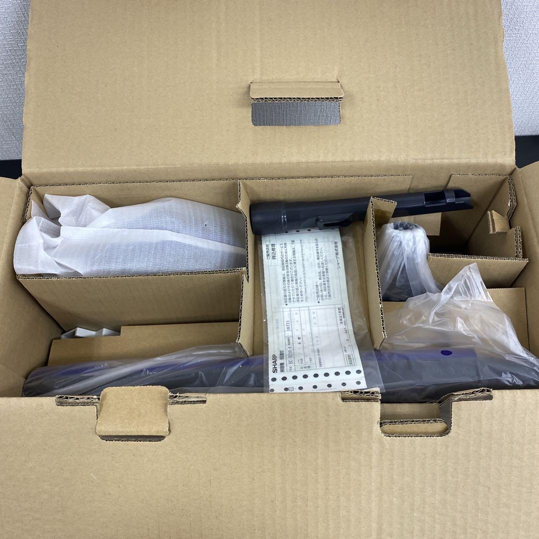 【新品未使用】送料込み＊SHARP充電式掃除機ブルー系2015年製＊0610-4