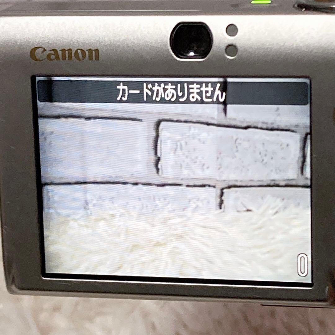 【動作品】 Canon IXY DIGITAL 25IS デジカメ シルバー