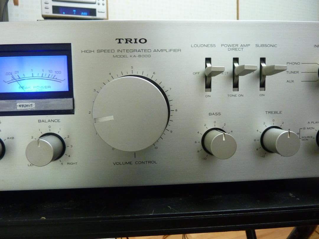 トリオ　KA-8000　片側パワトレ交換のためジャンク扱い