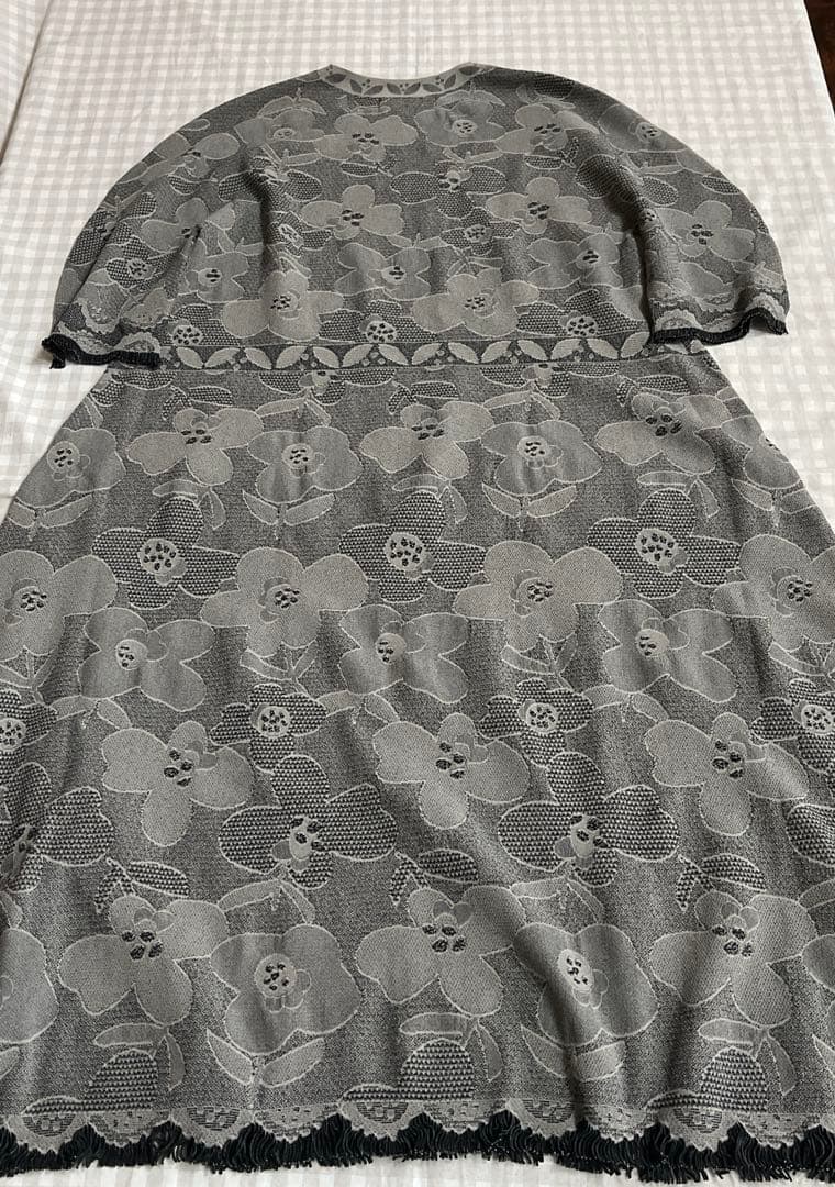 佐藤繊維　M &kyoko リバーシブルワンピース　新品