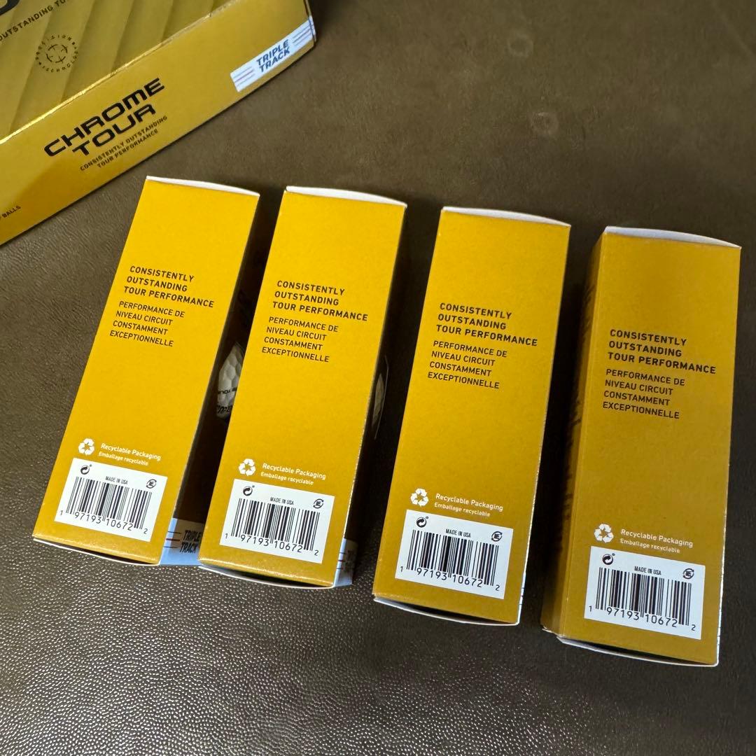 【新品】キャロウェイ　クロムツアー　ゴルフボール　2ダース