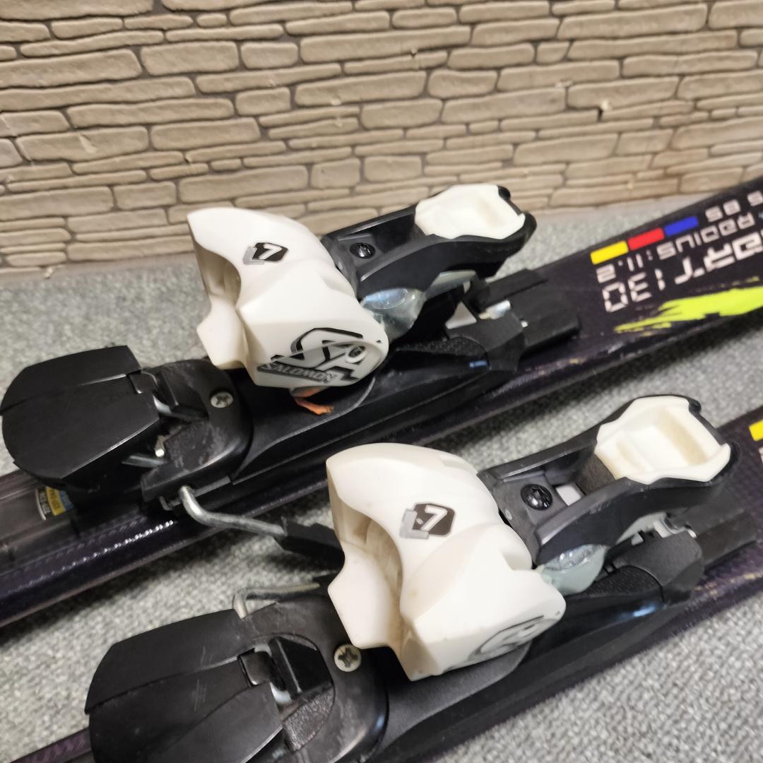 サロモン ジュニア スキーセット 130cm ポール付