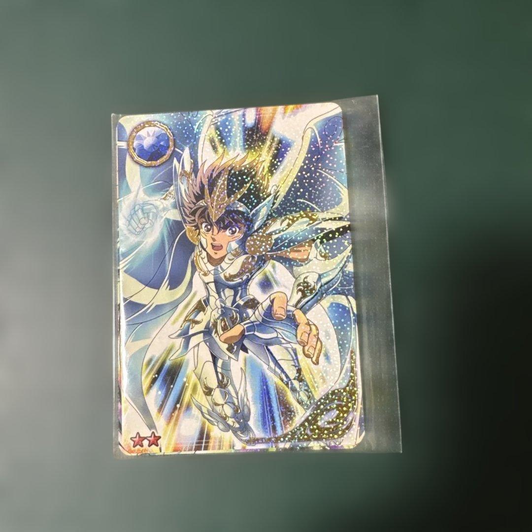 【貴重】聖闘士星矢 ギャラクシーカードバトル リアルカード モバゲー