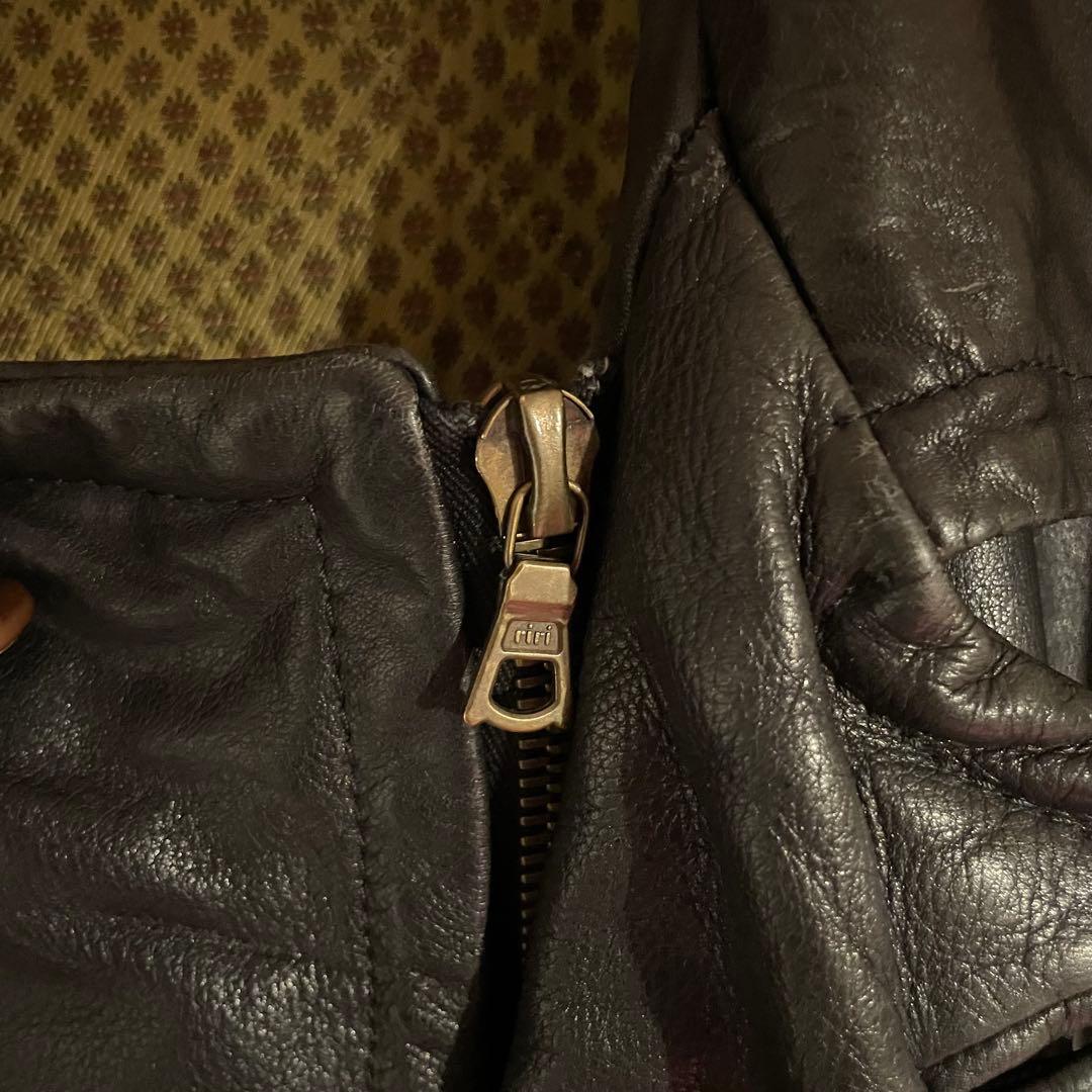 80〜90s HUGO BOSS レザーダッフル