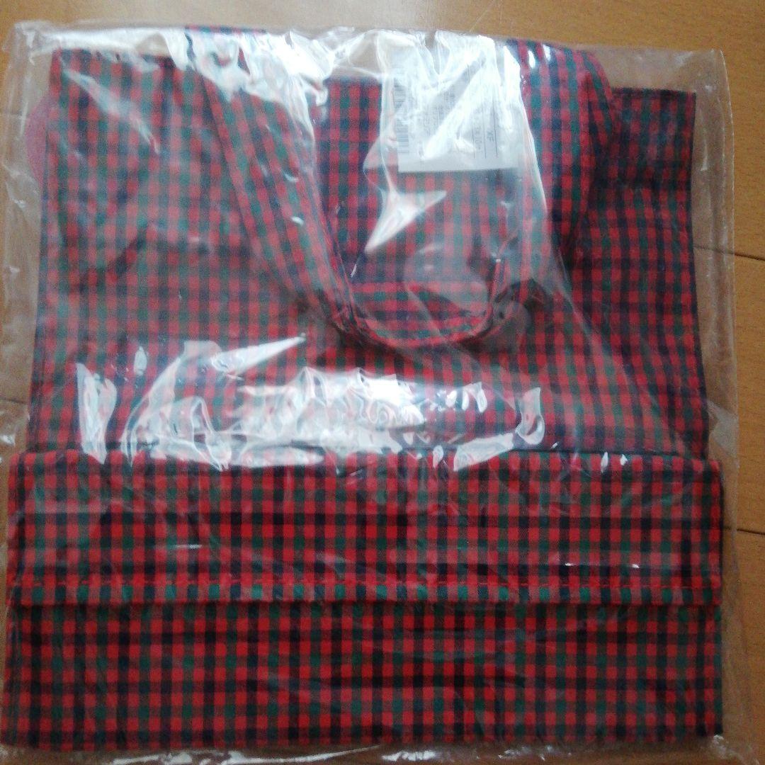 familier 赤と緑のチェック ハンドバッグ