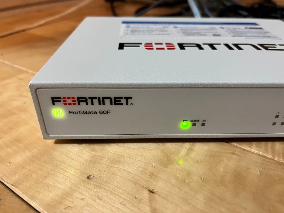 FortiGate 60F Fortinet UTM 2026年2月14日