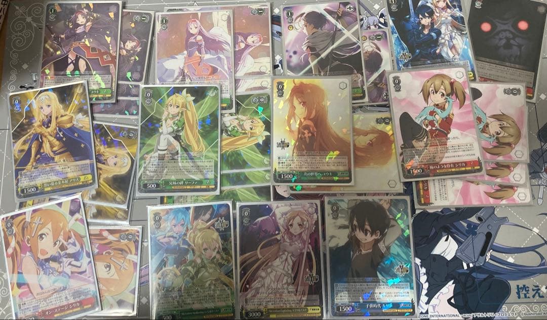 ヴァイスシュバルツ　SAO デッキ