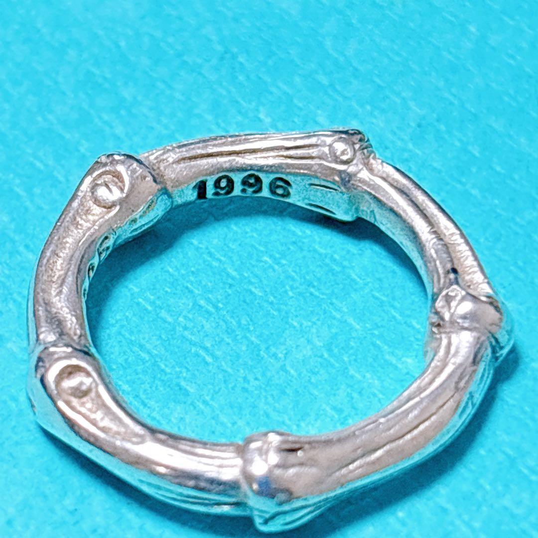 【美品11号 Tiffany ティファニー バンブー リング シルバー925