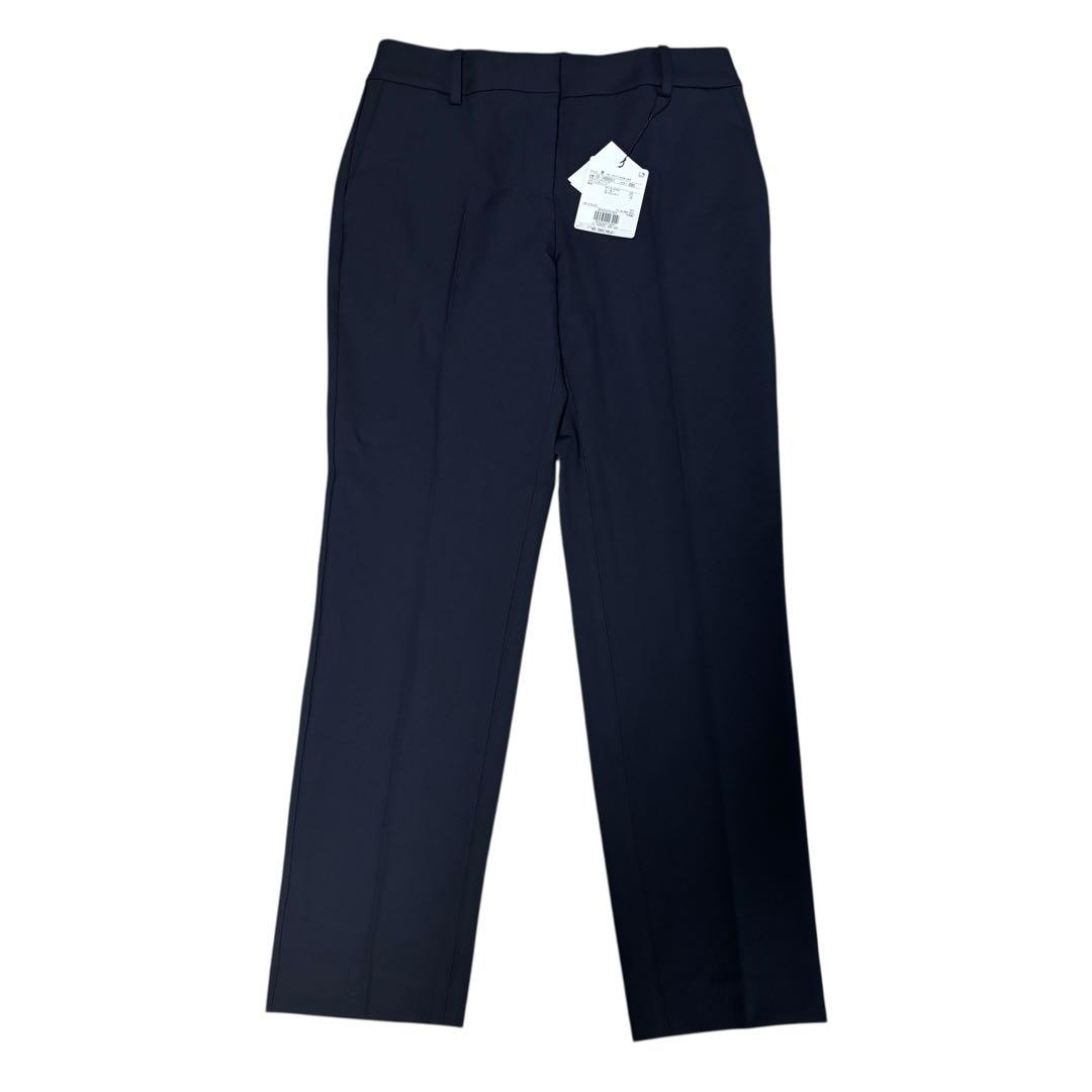 【mai】PLST セットアップ　ネイビー　パンツスーツ　ダブル　銀ボタン