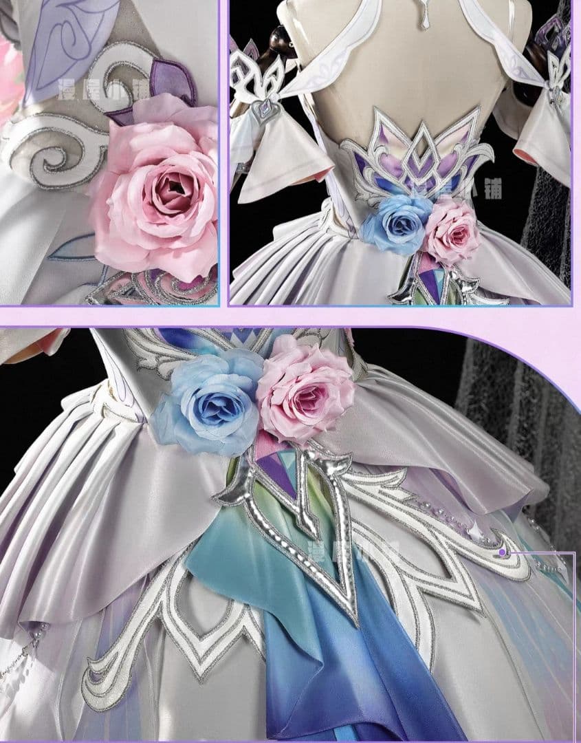 即発送　崩壊スターレイル　キュレネ　三分妄想製ウィッグ付　コスプレ衣装