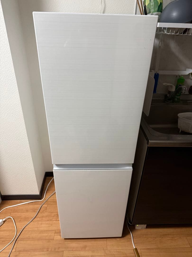 【稼働】haier ハイアール 2023年 2ドア 冷蔵庫