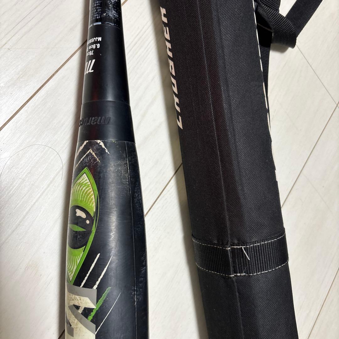 Marucci WAND 軟式バット Sサイズ 専用ケース付き