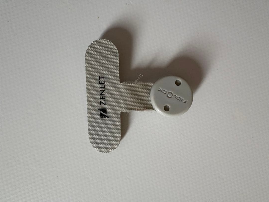 ZENLET 首掛けストラップ二刀流　コンクリートグレー