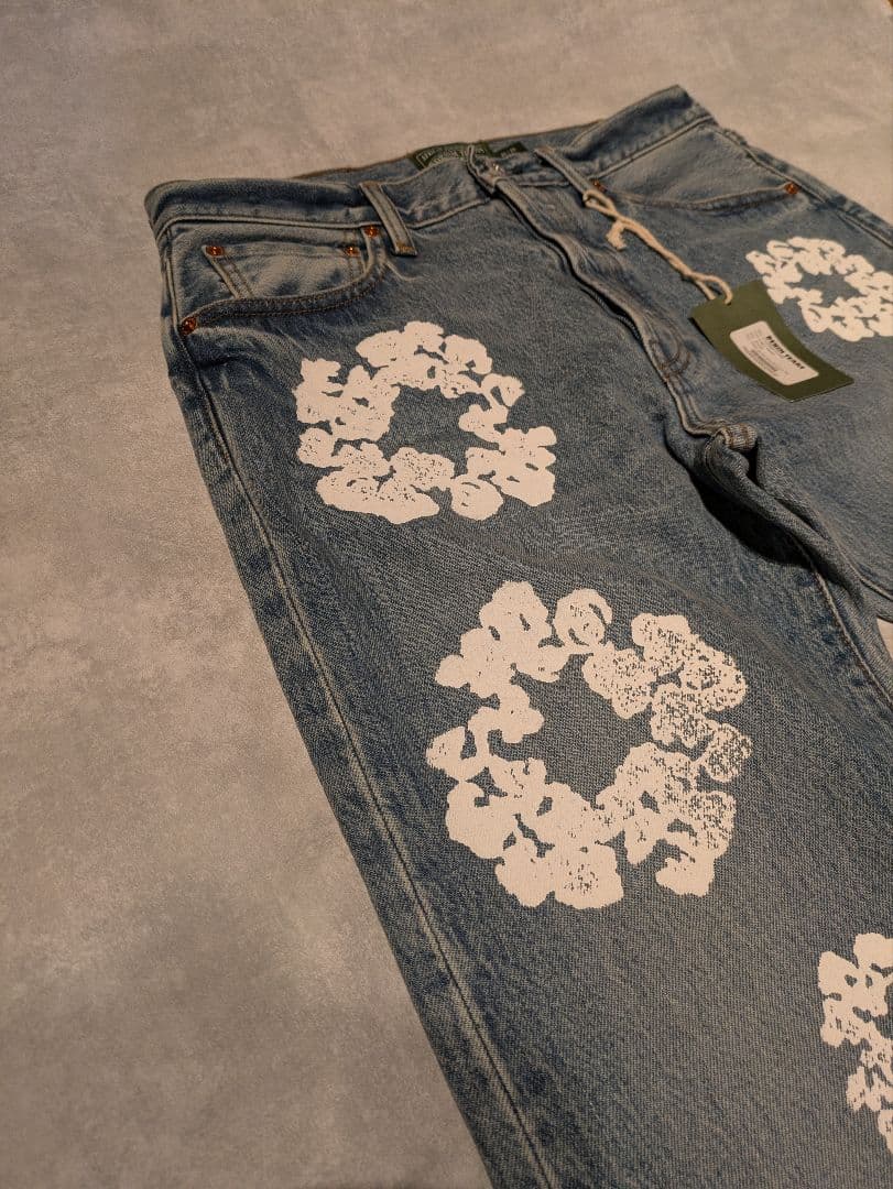 タグ付き新品未使用 デニムティアーズ Straight Wreath Denim