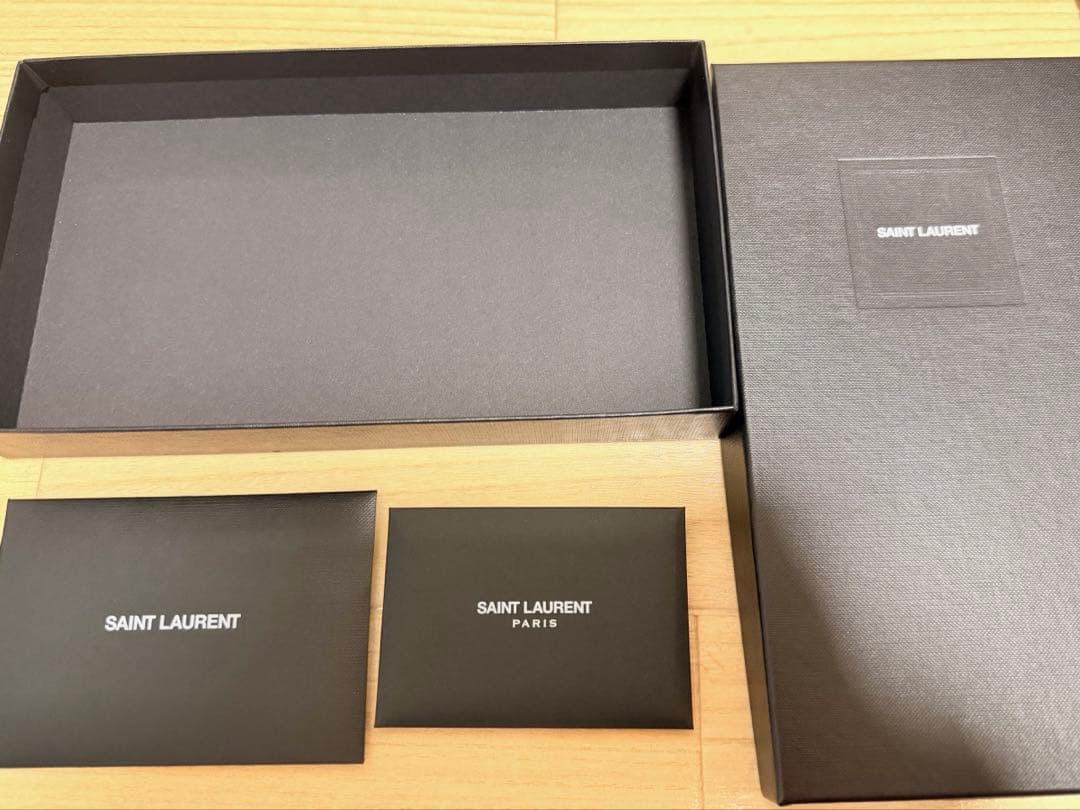 【HN】サンローラン　長財布　ブラック