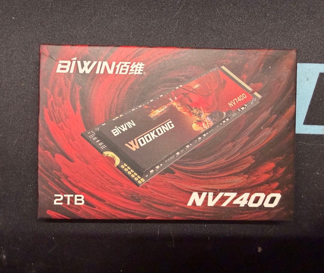 【新品未开封】Biwin NV7400 2TB PCIe Gen4×4 SSD