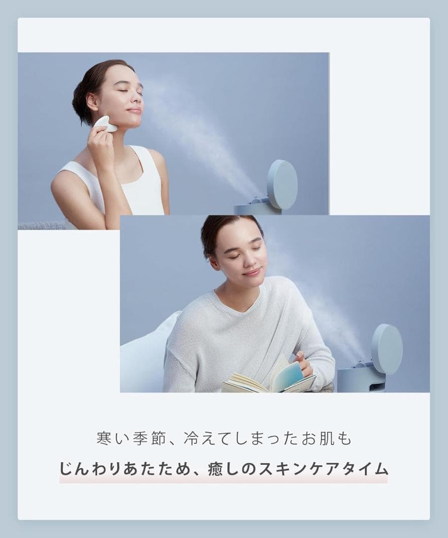 SALONIA　ピュアブライト スチーマー　1台3役