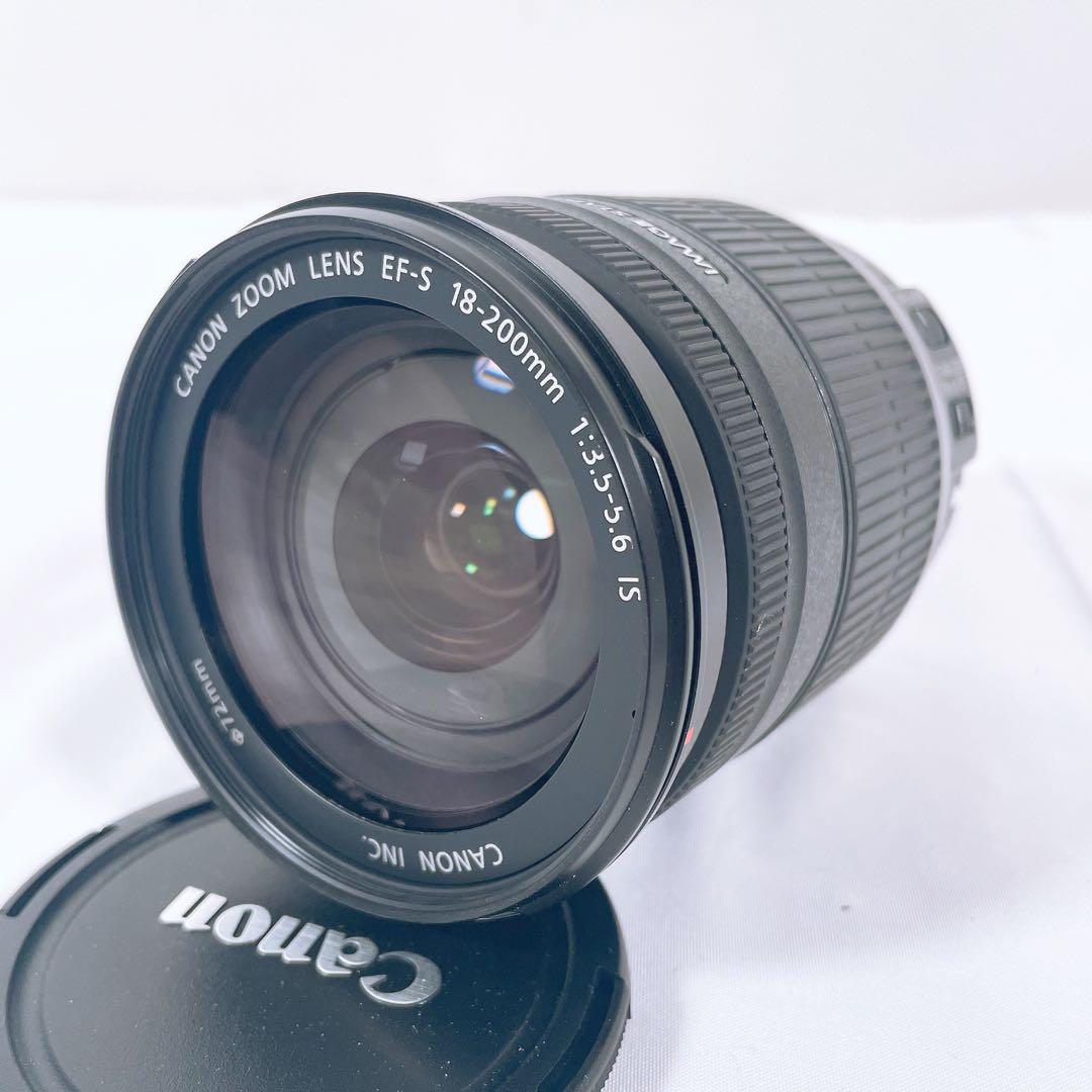【美品】Canon EF-S 18-200 3.5-5.6 IS ズームレンズ