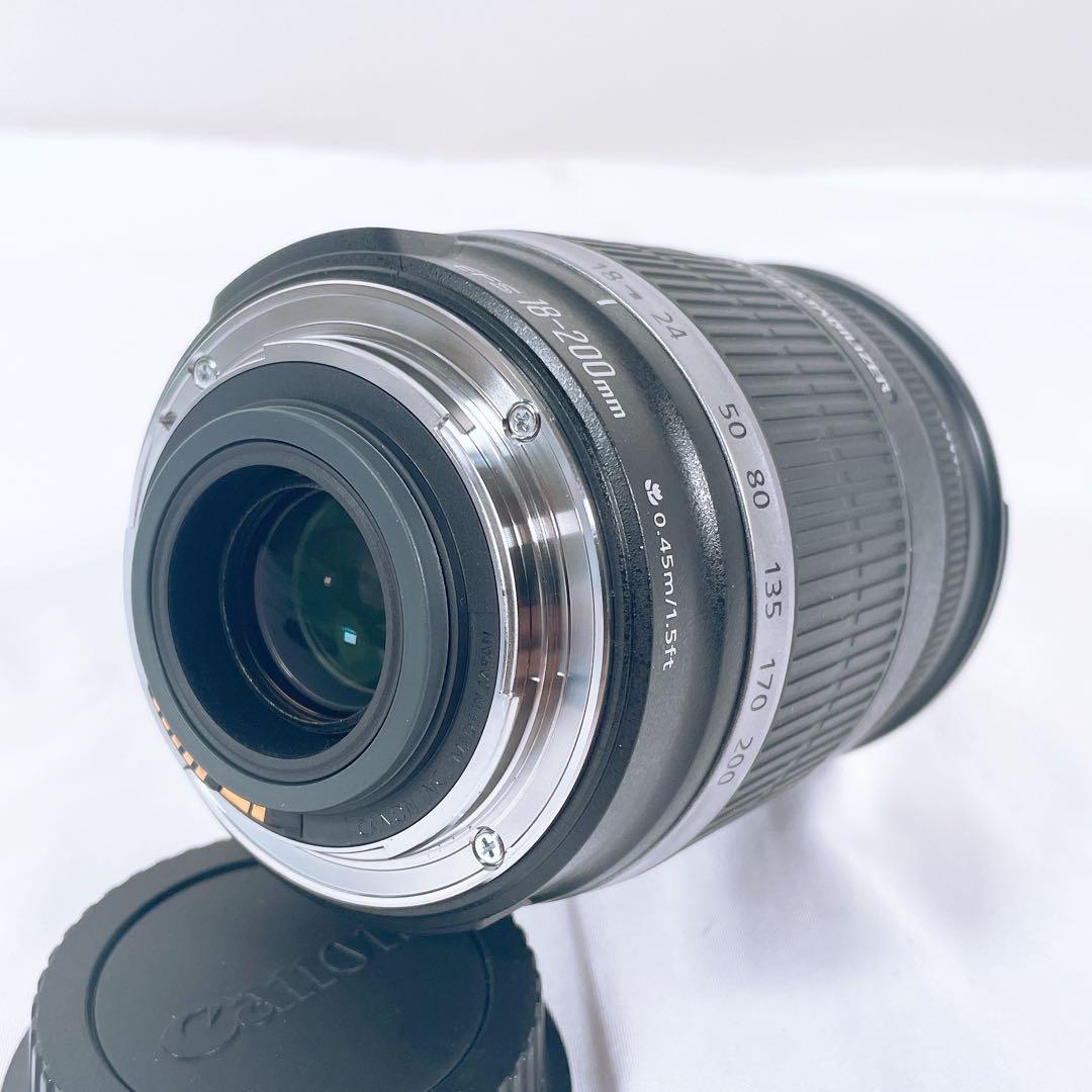 【美品】Canon EF-S 18-200 3.5-5.6 IS ズームレンズ