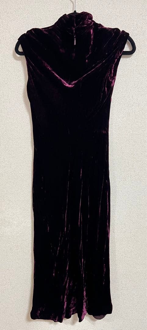 GUCCI ハイネック　ベロア　タイトワンピース