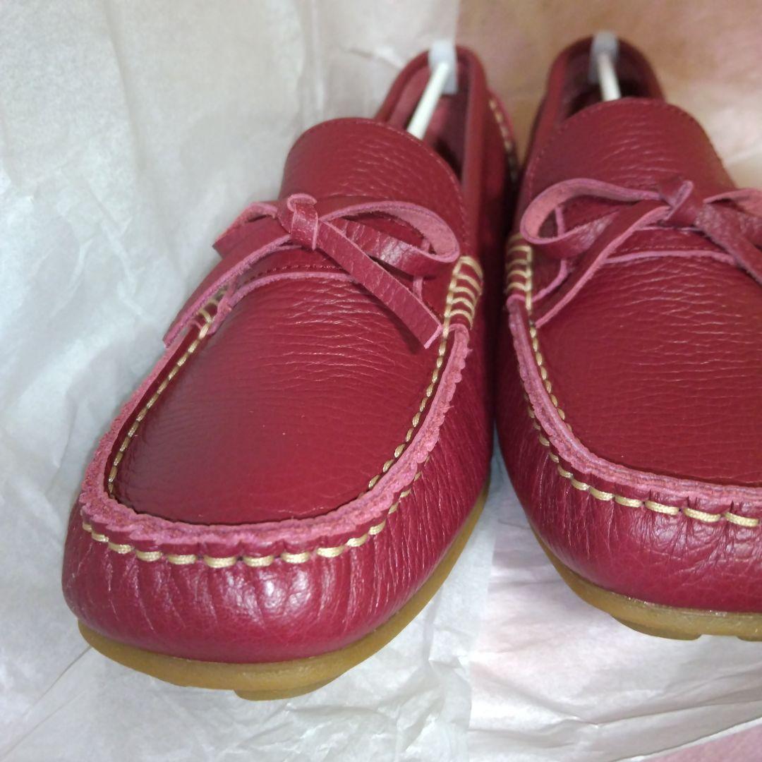 ドライビングシューズ レッド