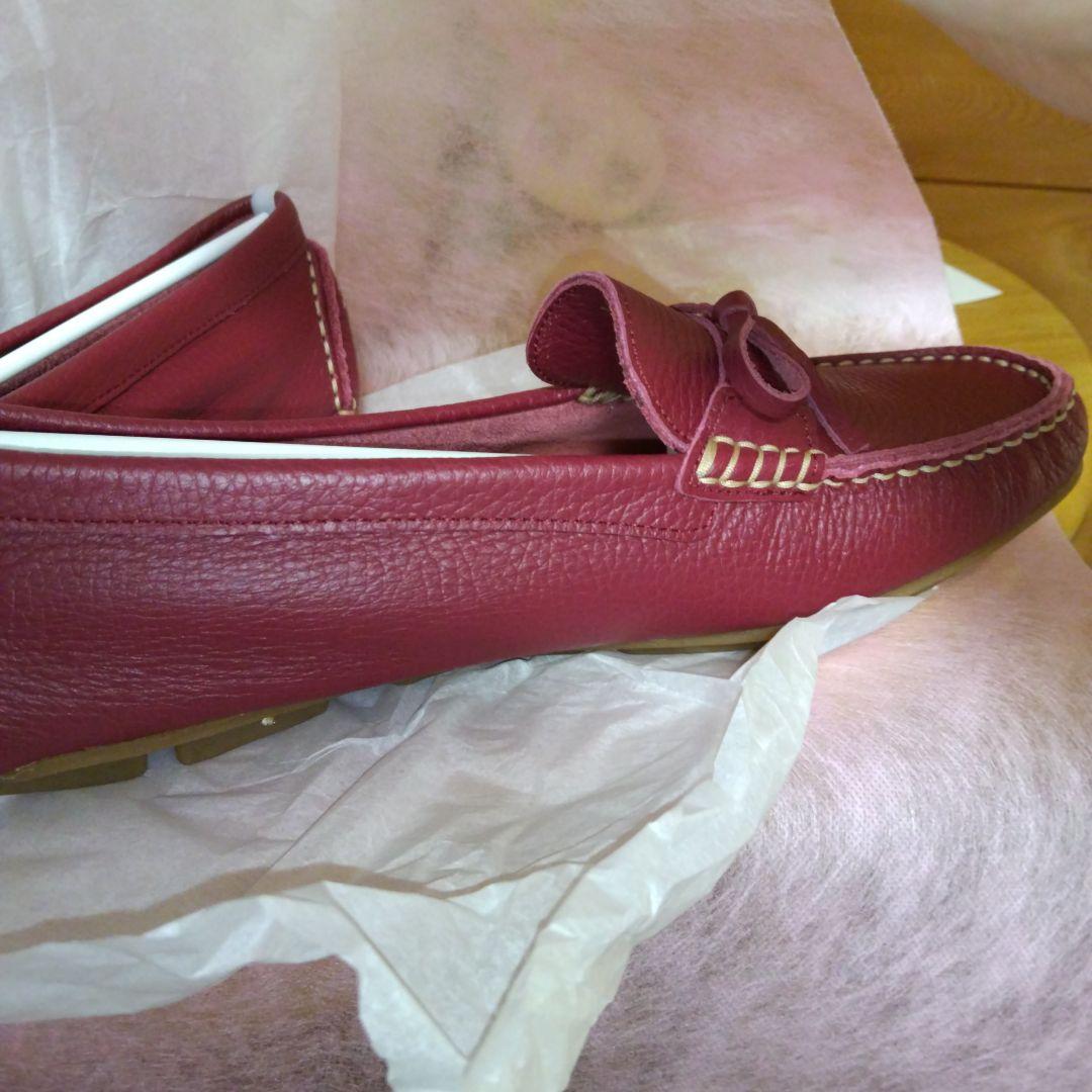 ドライビングシューズ レッド