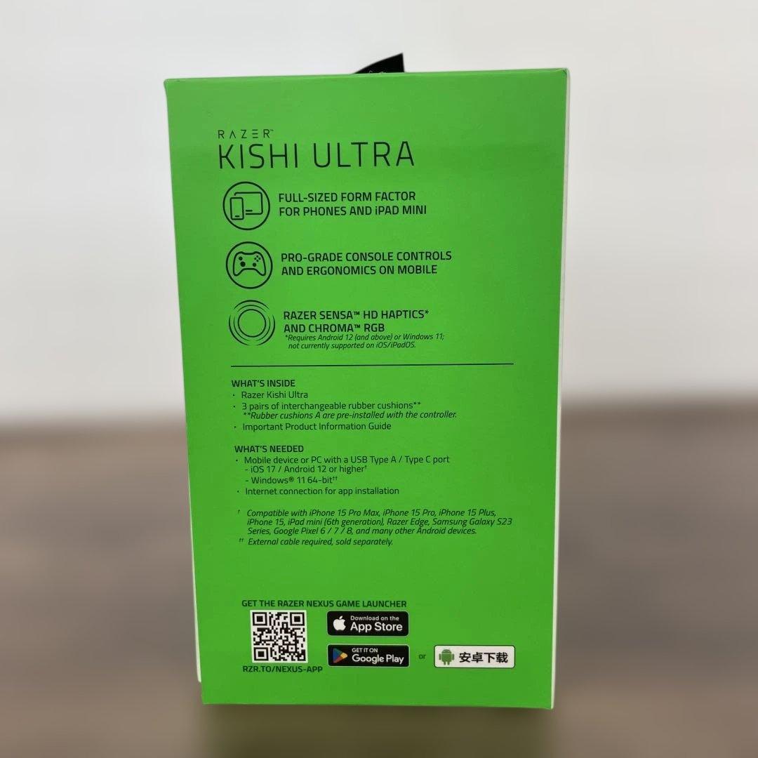 261240Razer Kishi Ultraモバイル ゲーミングコントローラー