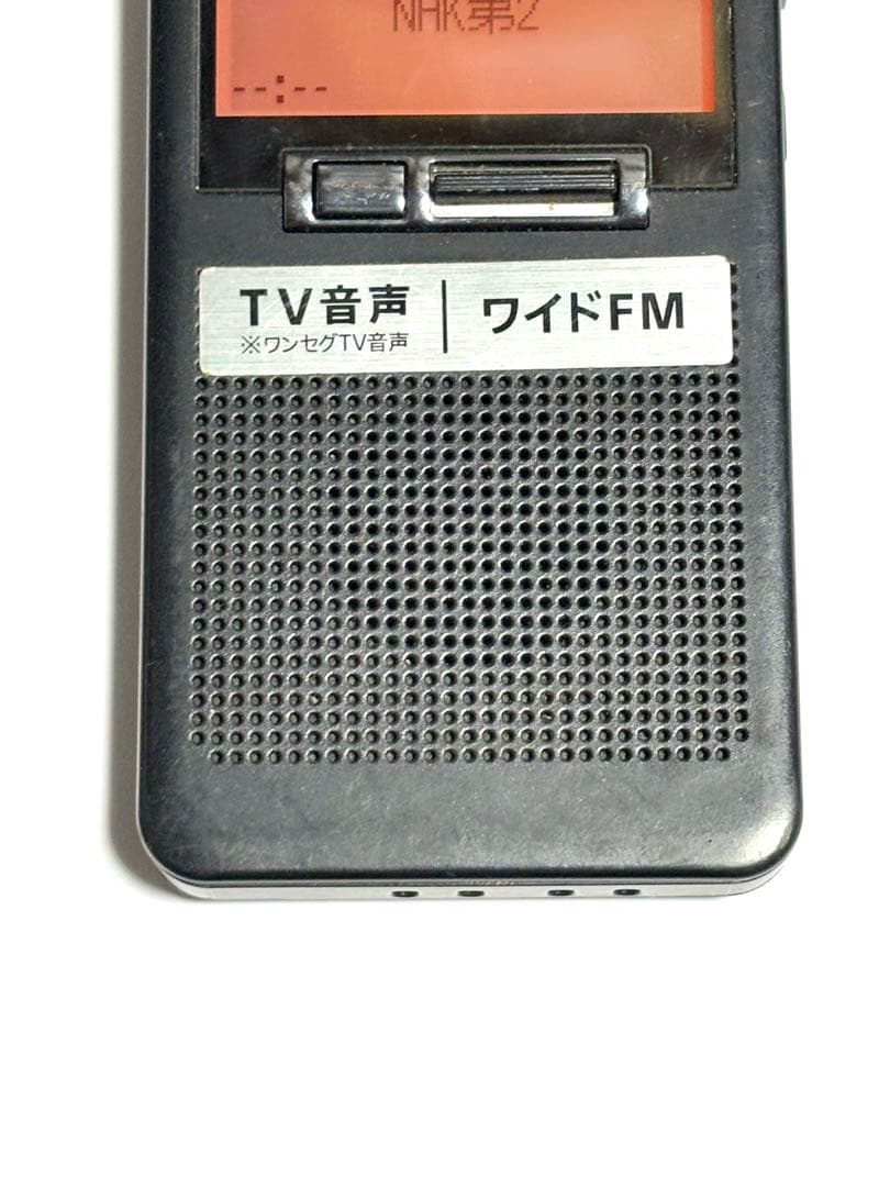 SONY ポケットラジオ FM/AMラジオ SRF-T355 動作品