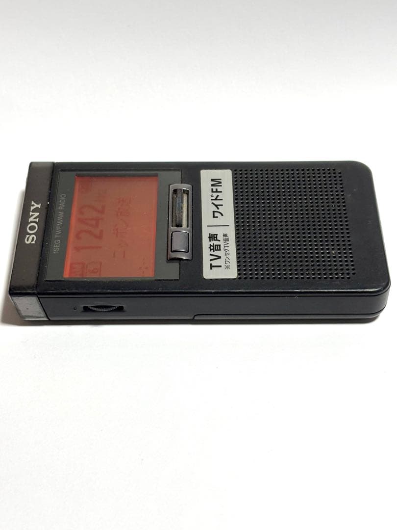 SONY ポケットラジオ FM/AMラジオ SRF-T355 動作品
