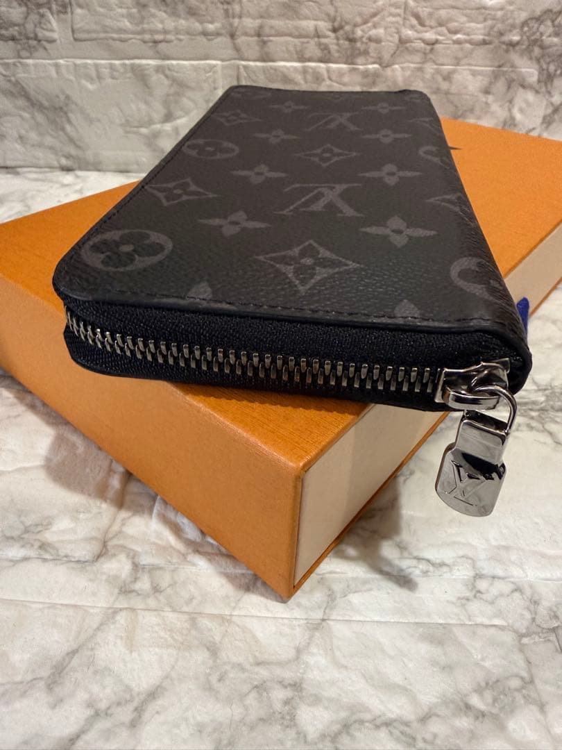 【美品】　ルイヴィトン モノグラム　エクリプス ジッピー　ヴェルティカル