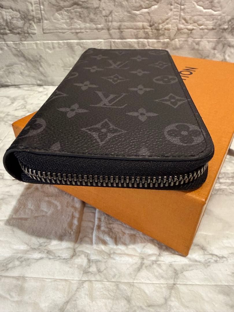 【美品】　ルイヴィトン モノグラム　エクリプス ジッピー　ヴェルティカル