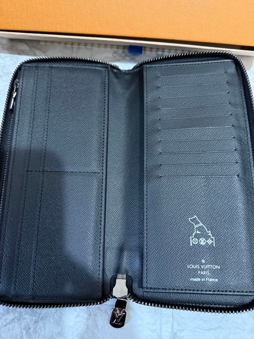 【美品】　ルイヴィトン モノグラム　エクリプス ジッピー　ヴェルティカル